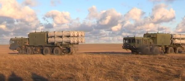 Exercícios de disparo na Crimeia - Sputnik Brasil