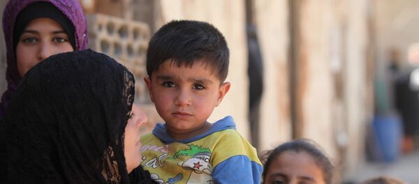 Refugiados sírios no Líbano - Sputnik Brasil