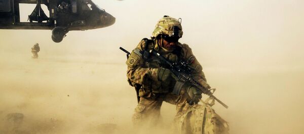 Soldado norte-americano (Foto de arquivo) - Sputnik Brasil