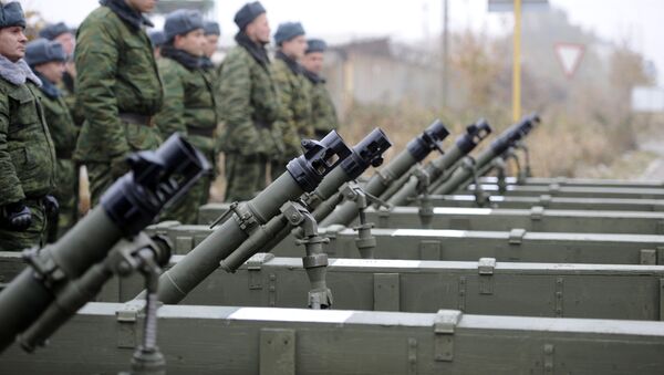 Milicianos da República Popular de Donetsk retiraram armamentos - Sputnik Brasil