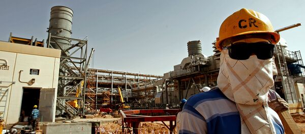 Usina de processamento de petróleo na Arábia Saudita (imagem referencial) - Sputnik Brasil