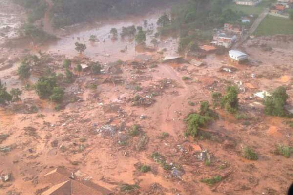 Distrito de Bento Rodrigues, em Mariana, Minas Gerais. - Sputnik Brasil