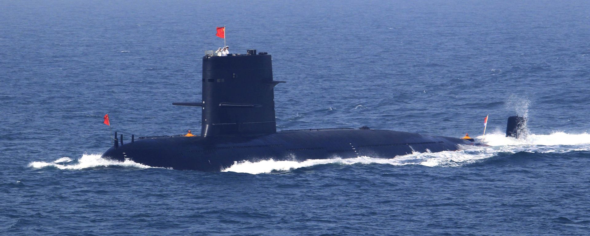 Submarino da Marinha da China durante missão (imagem referencial) Submarino da Marinha da China durante missão (imagem referencial) - Sputnik Brasil, 1920, 12.07.2026