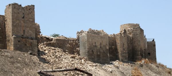 Muro da Cidadela danificado após Batalha de Alepo - Sputnik Brasil