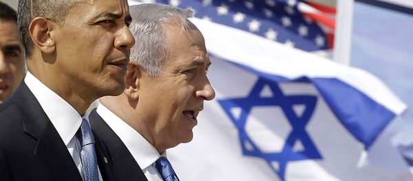 Barack Obama e Benjamin Netanyahu - Sputnik Brasil
