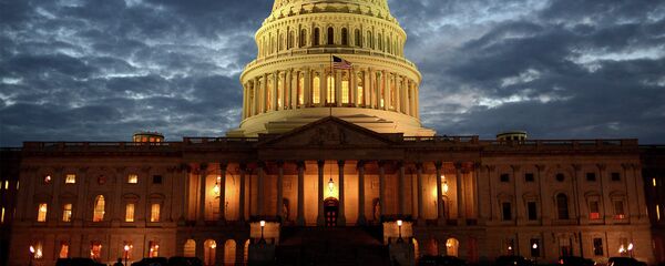 Prédio do Congresso dos EUA, Washington - Sputnik Brasil