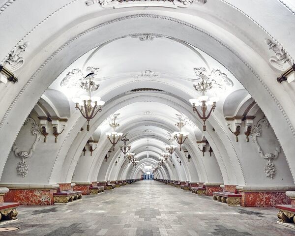 Estação de metrô Arbatskaya - Sputnik Brasil