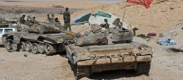 Destacamento iraniano na Síria - Sputnik Brasil