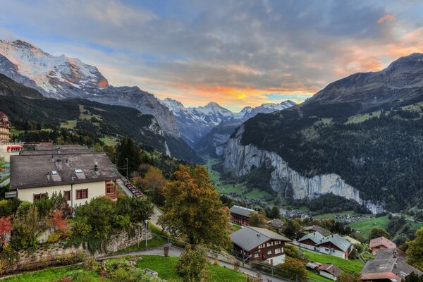 Wengen, Suíça Wengen, Suíça - Sputnik Brasil