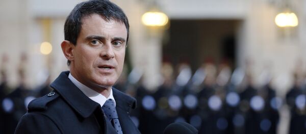 French Prime Minister Manuel Valls - Sputnik Brasil