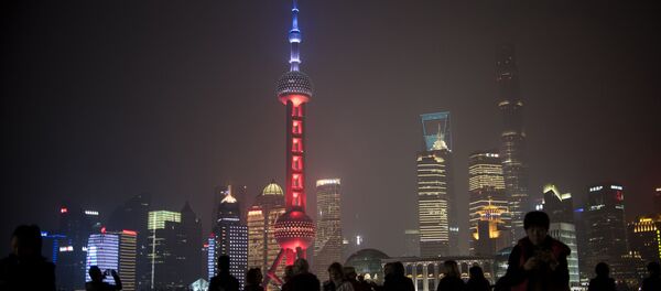 Torre de televisão Joia do Oriente em Xangai - Sputnik Brasil
