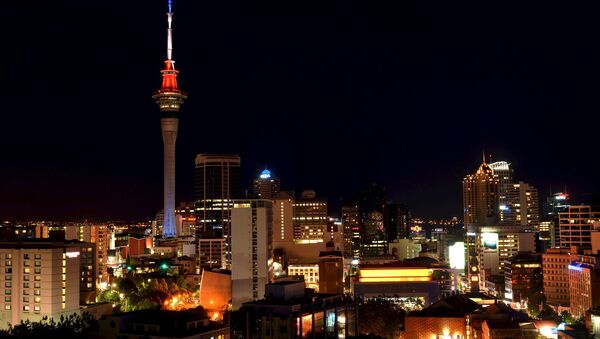 A torre Sky Tower em Auckland, na Nova Zelândia - Sputnik Brasil