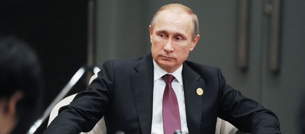 Presidente russo Vladimir Putin participa da cúpula do G20 na Turquia, 15 de novembro de 2015 - Sputnik Brasil