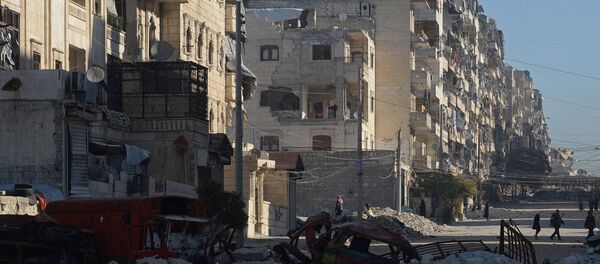 Vai levar muito tempo para restaurar Aleppo, Síria - Sputnik Brasil