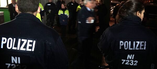 Entrada da HDI-Arena, em Hannover, na Alemanha - Sputnik Brasil