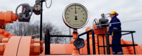 Gasoduto em Beregdaroc, Hungria, um dos pontos de passagem do gás russo à UE - Sputnik Brasil