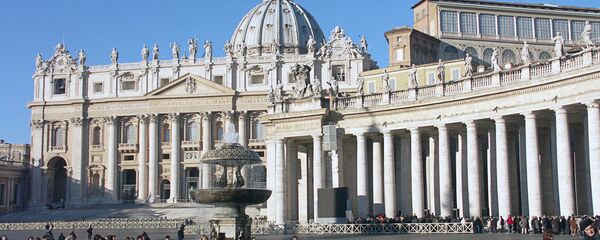 Praça de São Pedro em Roma, Itália Praça de São Pedro em Roma, Itália - Sputnik Brasil