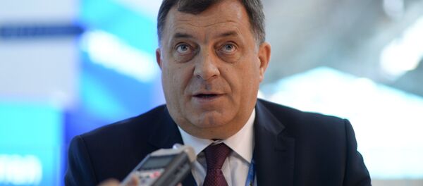 Presidente da República Sérvia (uma entidade no território da Bósnia e Herzegovina) Milorad Dodik Presidente da República Sérvia (uma entidade no território da Bósnia e Herzegovina) Milorad Dodik - Sputnik Brasil