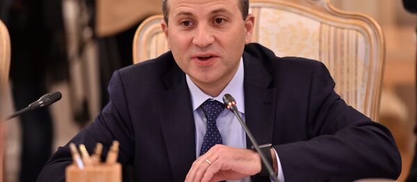 Gebran Bassil, ministro das Relações Exteriores do Líbano - Sputnik Brasil
