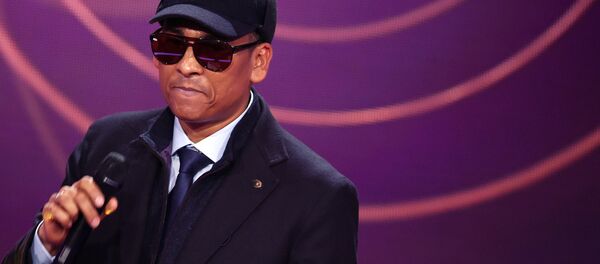 Cantor alemão Xavier Naidoo, Echo Music Awards, Berlim, 25 de março de 2015 - Sputnik Brasil