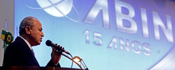 Wilson Trezza, diretor-geral da Abin, durante o Seminário Internacional Enfrentamento ao Terrorismo no Brasil. - Sputnik Brasil