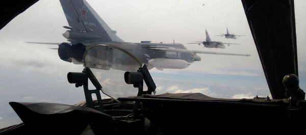 Caça russo Su-24 - Sputnik Brasil