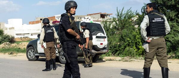 Members of the Tunisian National Guard - Sputnik Brasil