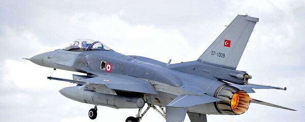 Turkish Air Force F-16 - Sputnik Brasil
