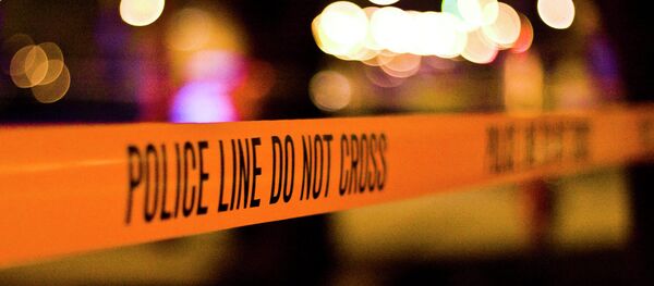 Cordão de isolamento policial - Sputnik Brasil