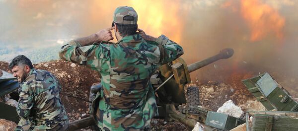 Exército sírio atira morteiro na província de Latakia - Sputnik Brasil
