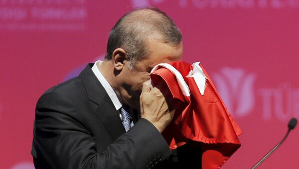 Presidente da Turquia, Recep Tayyip Erdogan - Sputnik Brasil