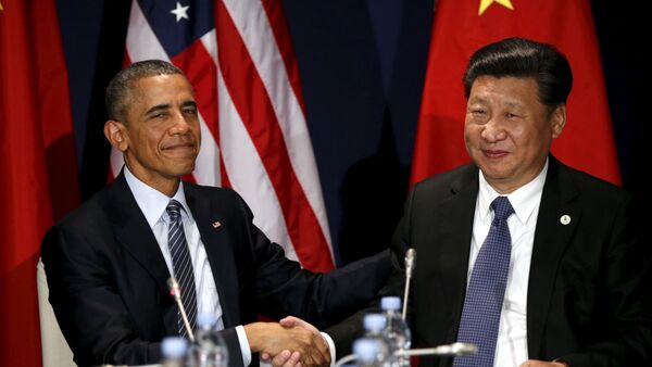 Barack Obama e Xi Jinping se encontraram antes da abertura da COP21. - Sputnik Brasil