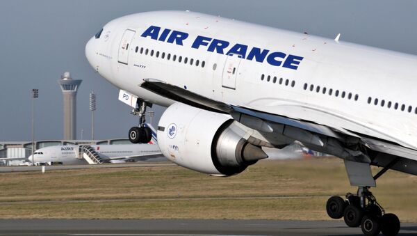 Boeing 777 da Air France. Foto de Arquivo - Sputnik Brasil