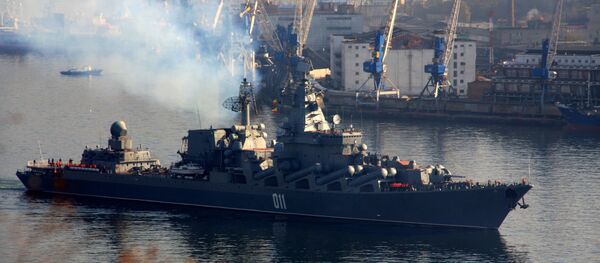 Cruzador Varyag - Sputnik Brasil