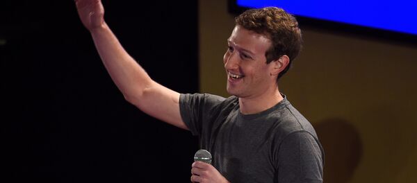 Mark Zuckerberg, cofundador do Facebook Mark Zuckerberg, cofundador do Facebook - Sputnik Brasil