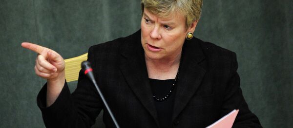 US Assistant Secretary Secretary of State and New START negotiator Rose Gottemoeller US Assistant Secretary Secretary of State and New START negotiator Rose Gottemoeller - Sputnik Brasil