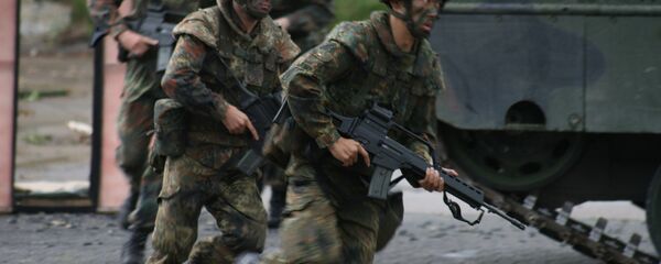 Soldados do Bundeswehr (exército da Alemanha) - Sputnik Brasil