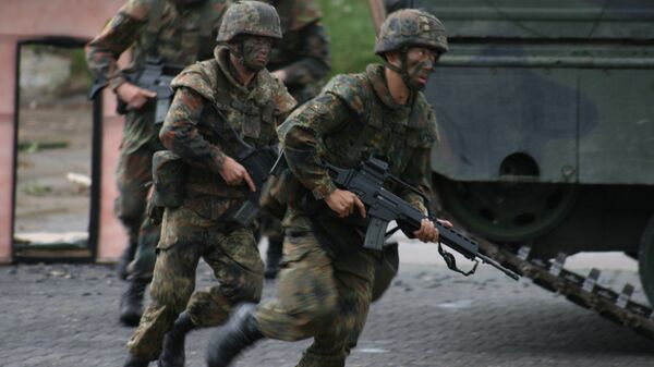 Soldados do Bundeswehr (exército da Alemanha) - Sputnik Brasil