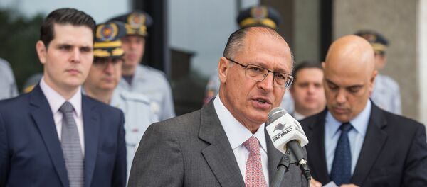 Governador de São Paulo, Geraldo Alckmin - Sputnik Brasil