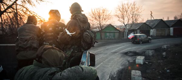 Combatentes da República Popular de Donetsk Combatentes da República Popular de Donetsk - Sputnik Brasil