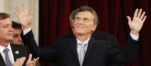 Presidente da Argentina, Mauricio Macri Presidente da Argentina, Mauricio Macri - Sputnik Brasil