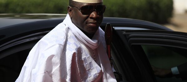 Presidente da Gâmbia Yahya Jammeh - Sputnik Brasil