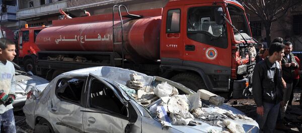 Atentado em Homs. - Sputnik Brasil