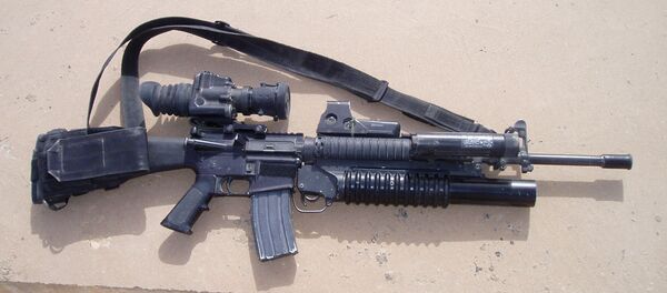 Fuzil M16 Fuzil M16 - Sputnik Brasil