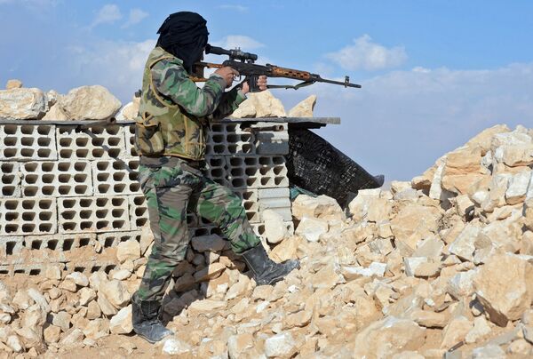 Um atirador (foto de arquivo) - Sputnik Brasil