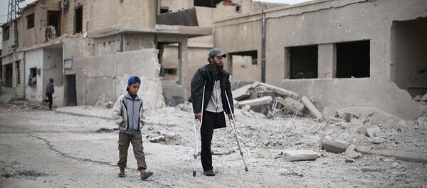 Marj al-Sultan, arredores de Damasco - Sputnik Brasil