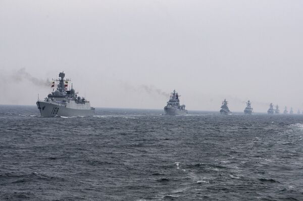 Destróieres recém-comissionados realizam exercícios intensivos de combate na China - Sputnik Brasil