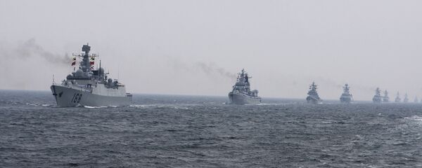 Navios de guerra da Marinha Chinesa Navios de guerra da Marinha Chinesa - Sputnik Brasil