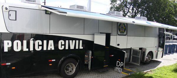 Delegacia móvel da Polícia Civil do Estado do Rio de Janeiro. - Sputnik Brasil