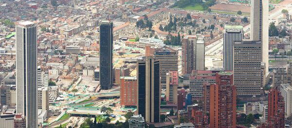 Vista de Bogotá, Colômbia - Sputnik Brasil